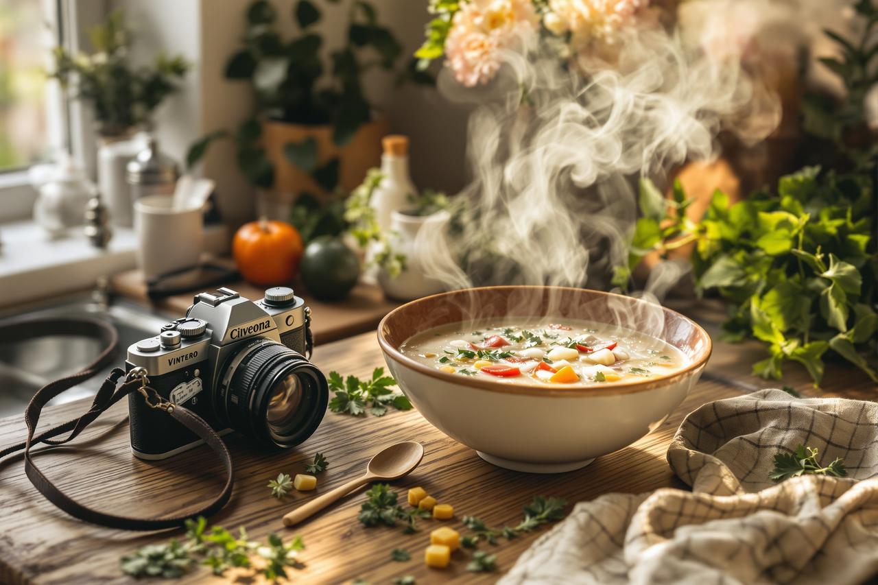 灶台边的影像笔记：如何拍出食物的温度
